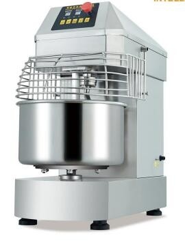Komersial 40kg Pengaduk Adonan Besar Spiral Kue Makanan Stainless Steel Otomatis