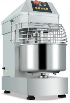 Komersial 40kg Pengaduk Adonan Besar Spiral Kue Makanan Stainless Steel Otomatis