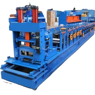 PLC Touch CZ Purlin Roll Forming Machine Dengan Quenching