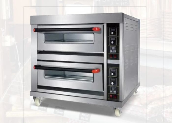 Oven Elektrik Uap Komersial Roti Pizza Kue Bulan Suhu Tinggi