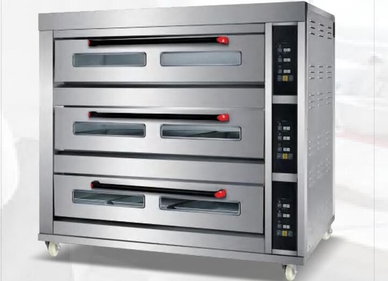 Pizza Bread Steam Electric Oven 380V Kue Bulan Cerdas Suhu Tinggi