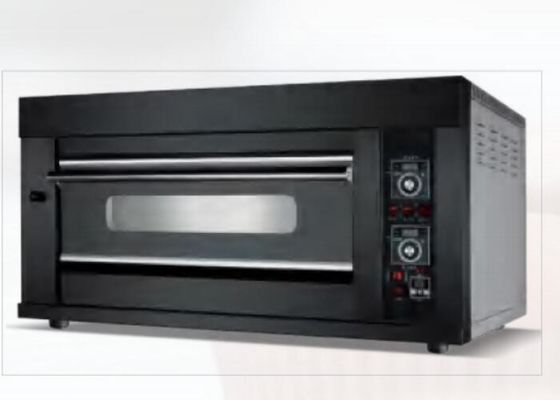 Gas Baking Oven Komersial 220V Black Titanium