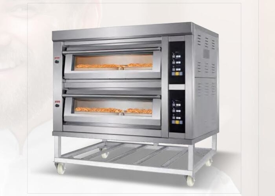 Toko Roti Kue Panggang Pizza Oven 0.8mm Kepadatan Tinggi 870 * 630 * 225