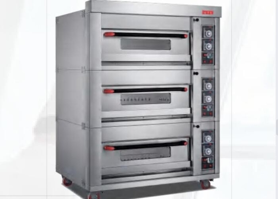 Baking Komersial Oven Gas Listrik Tipe Mewah 380V