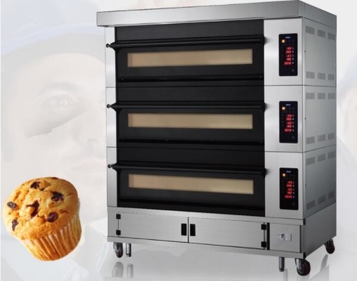Peralatan Kue Eropa Komersial Komersial Oven Roti Profesional
