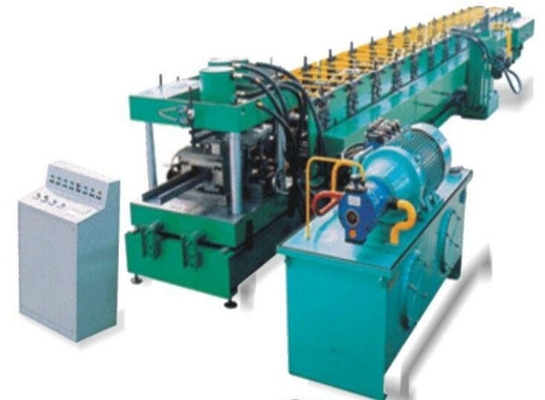 Mesin Roll Forming Purlin Bagian C Otomatis 22kw 18m / Min 16R
