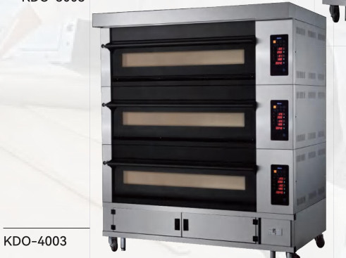 Europe Bakery Oven Peralatan Multifungsi Memanggang Roti Memasak Pizza 380V