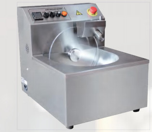 Konstruksi Stainless Steel Mesin Tempering Cokelat Pengontrol Elektronik 10 Kg/H
