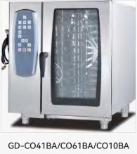 Combi Oven Menggabungkan Baking Steamer Dalam 4 Lapis Multifungsi 9kW