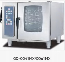 Combi Oven Menggabungkan Baking Steamer Dalam 4 Lapis Multifungsi 9kW