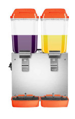 16l Kapasitas Besar Hopper Food Pvc Cylinder Stainless Steel Handle Juice Dispenser 110V