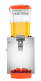 16l Kapasitas Besar Hopper Food Pvc Cylinder Stainless Steel Handle Juice Dispenser 110V