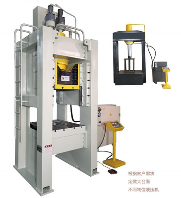 Frame 600 Ton Press Hidrolik Untuk Board Embossing Otomasi Tinggi
