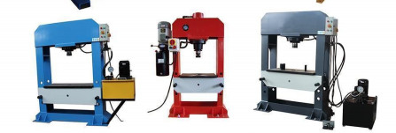High Speed ​​​​H Frame Hydraulic Press Stabilitas Baik 10t - 630t 380V Kontrol Listrik