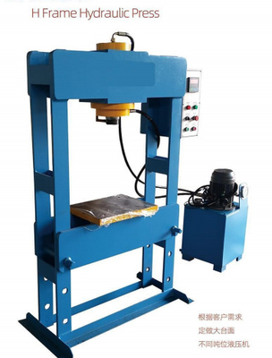 High Speed ​​​​H Frame Hydraulic Press Stabilitas Baik 10t - 630t 380V Kontrol Listrik