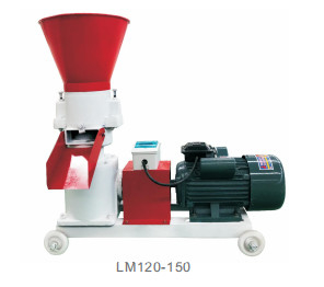 Mesin Pembuat Pelet Pakan Unggas Tahan Pakai 30kw 60 - 100kg / H Flat Die