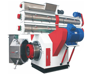 Szlh250 Mesin Pembuat Pelet Pakan Unggas Ring Die 132KW