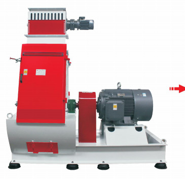 Integral Base Water Drop Hammer Mill 100kw Shrength Struktural Tinggi SS304
