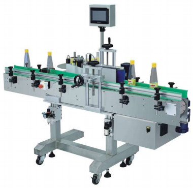 600W/220V/50(60)Hz Posisi Pelabelan Dapat Disesuaikan Kontrol PLC Mesin Pelabelan Botol Seri YH-LM