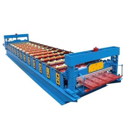 CE 860 Metal Roof Roll Forming Machine Pemotongan Profil Hidrolik