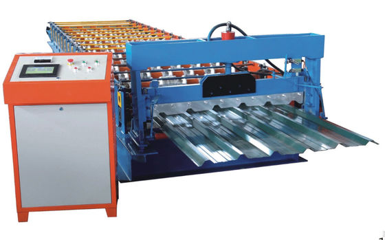 CE 860 Metal Roof Roll Forming Machine Pemotongan Profil Hidrolik
