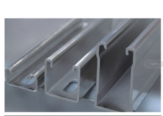 5T Cable Tray Roll Forming Machine 2m / mnt Untuk Pendukung Fotovoltaik