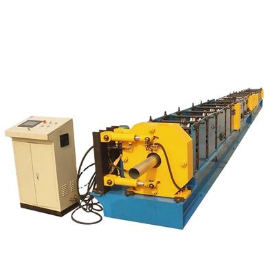 12m / mnt Downspout Pipe Roll Forming Machine CE Quenched Steel