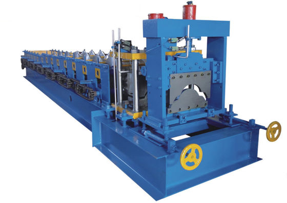 CE Ridge Cap Roll Forming Machine Cr12 Pemotongan Hidrolik