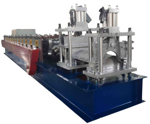 CE Ridge Cap Roll Forming Machine Cr12 Pemotongan Hidrolik