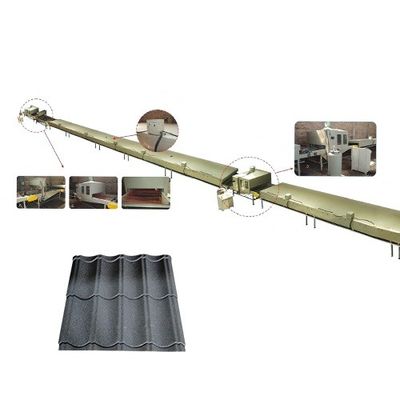 30T Stone Coated Roof Tile Machine Lini Produksi CE CE