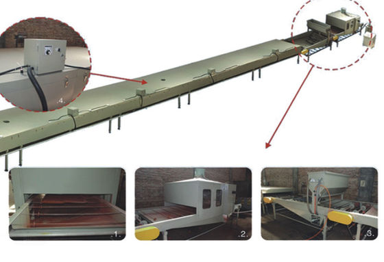 30T Stone Coated Roof Tile Machine Lini Produksi CE CE