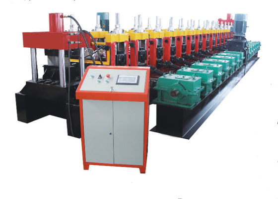 Steel Sheet Highway Guardrail Roll Forming Machine 10m / mnt