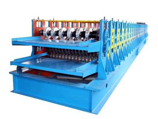 750 Metal Roofing Sheet Making Machine Cr12 Untuk Panel Atap Genteng