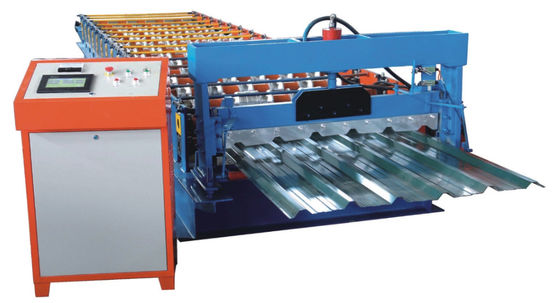 1000 Color Steel Roll Forming Machine Pembuatan Panel Aluminium 3KW