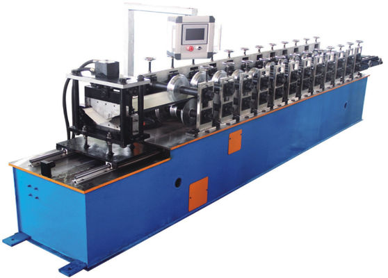Galvanized Ridge Cap Roll Forming Machine 5.5KW 10m / mnt