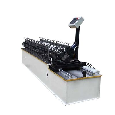 U Track Keel Roll Forming Machine 4KW Baja Ringan Garis Ganda