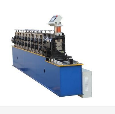 15m / mnt Mesin Roll Forming Lembaran Logam Cr12 Untuk Sudut Dinding