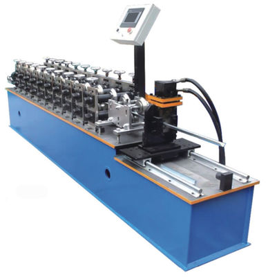 15m / mnt Mesin Roll Forming Lembaran Logam Cr12 Untuk Sudut Dinding