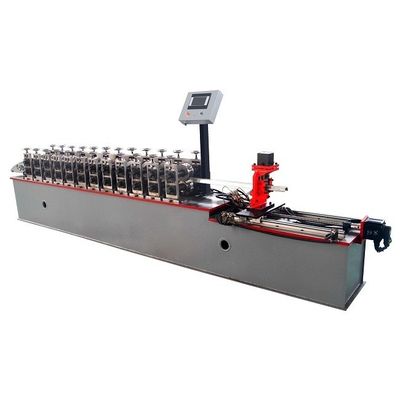 2T Furring Channel Roll Forming Machine 40m / mnt Steel Tile