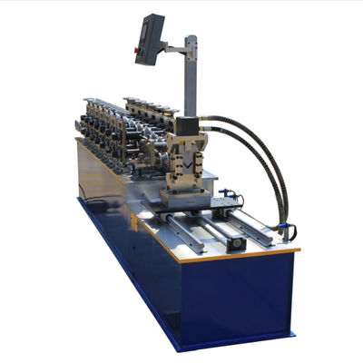 Angle Beads Wall Panel Forming Machine 5.5KW 20m / mnt Pemotongan Hidrolik