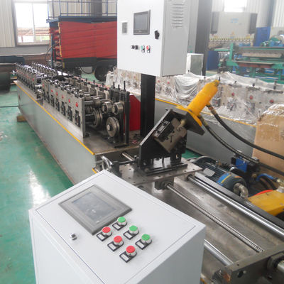 T Bar Keel Roll Forming Machine 8m / mnt 15 Stasiun Roller