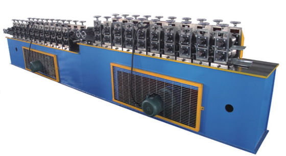 Mesin Roll Forming Pintu Rana Supermarket 30m / mnt 60Hz