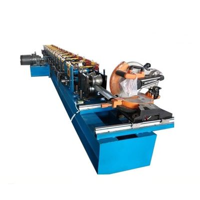 Mesin Roll Forming Pintu Rana Supermarket 30m / mnt 60Hz