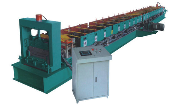 Mesin Roll Forming Panel Plat Anoda 15m / mnt 18 Baris