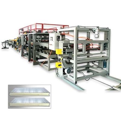25T Sandwich Panel Roll Forming Machine 50Hz 300 H Rangka Baja
