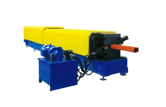 Downspout Gutter Roll Forming Machine Transmisi Rantai 15m / mnt