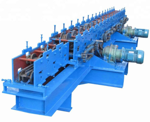 ISO 11KW Mesin Roll Forming Tegak Pilar Rangka Baja