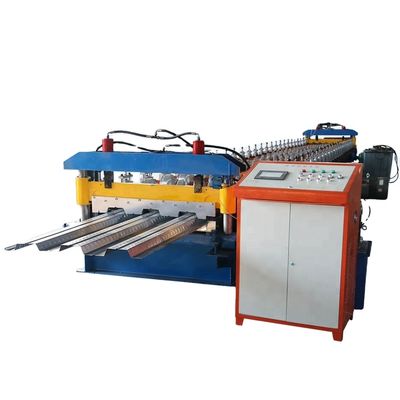 Mesin Roll Forming Lembaran Lantai Logam 8m / mnt 11 Langkah