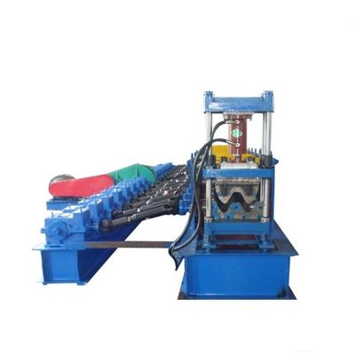 Mesin Roll Forming Panel Logam Untuk Rel Penjaga 12m / mnt