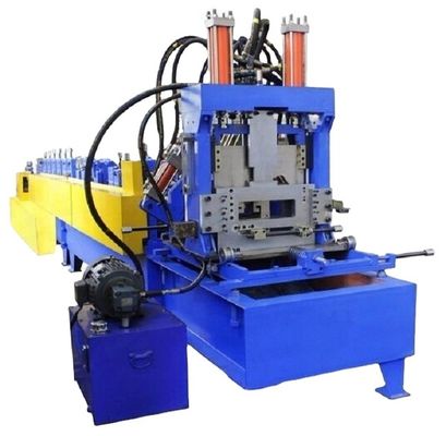 Mesin Roll Forming CZ Purlin Kuning 15m / mnt Steel Tile